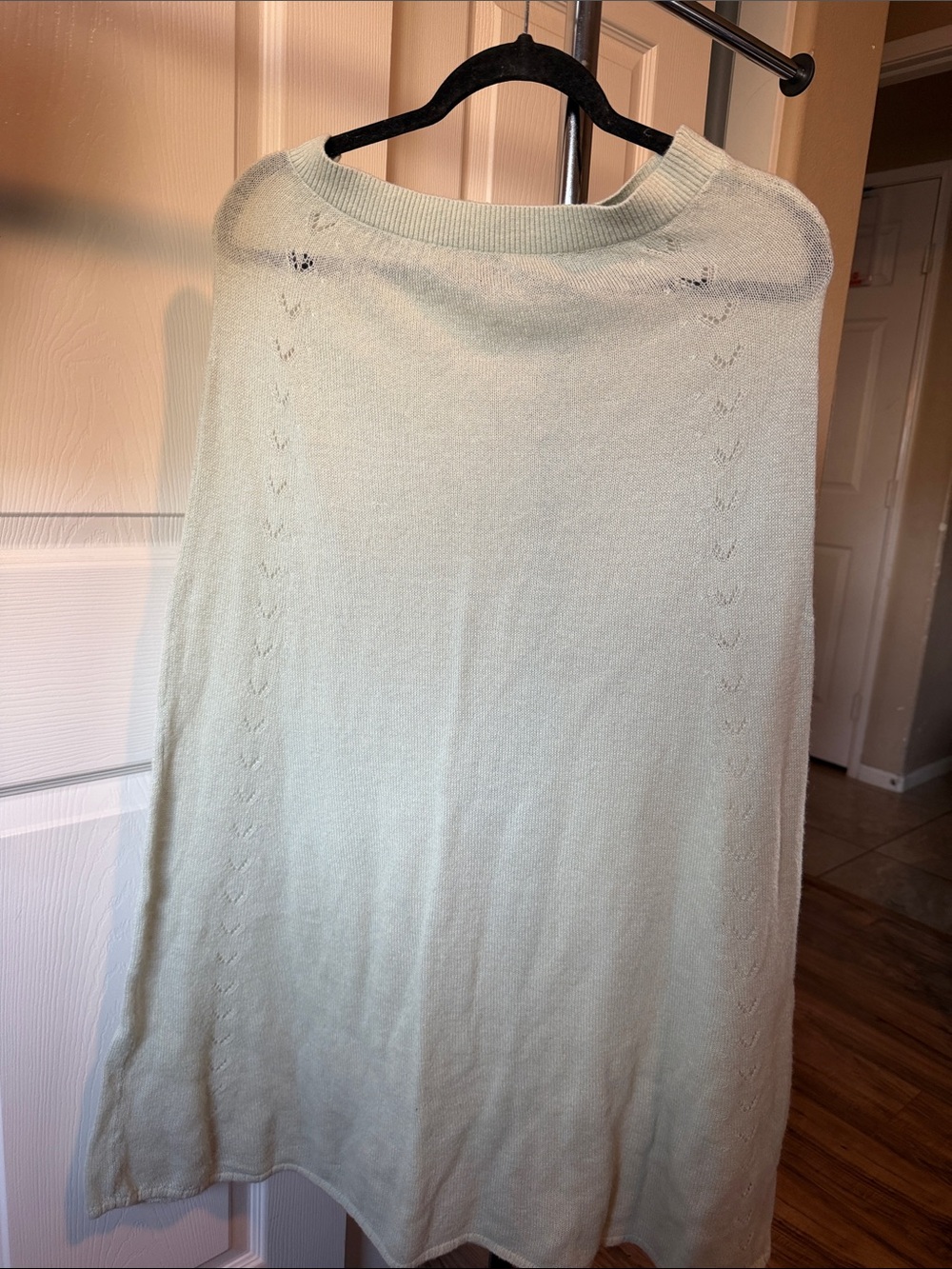 Free Peoples Light Mint Green Knit Skirt